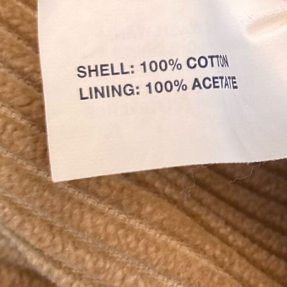 🧥GAP TAN CORDUROY PEACOAT IN SZ S. Double breasted. Good condition. - Picture 4 of 6